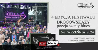Krzyż Wielkopolski Wydarzenie Koncert IV Edycja Festiwalu DROGOWSKAZY - 07.09.2024