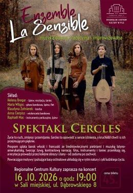 Piła Wydarzenie Spektakl La Sensible - spektakl Cercles